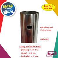 Gambar [PROMO] Stang Motor Standard RX KING - CHROME dari HYS Motor_NEW undefined 3 Tokopedia