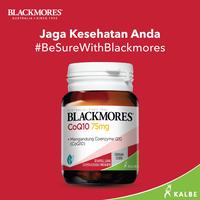Gambar Blackmores CoQ10 75mg BPOM Kalbe - 30 Kapsul Lunak untuk Mencegah Penyakit Jantung & Tekanan Darah Tinggi Bonus Kotak Obat dari Vitamin Factory undefined 3 Tokopedia