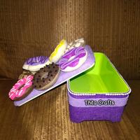 Gambar Kotak Tempat Tisu Unik Box Tissue Bentuk Kue Roti DONAT DONUTS UNGU - Sesuai Foto dari Thita Shop undefined 5 Tokopedia