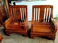Gambar kursi tamu jati jepara minimalis modern murah dari Lana Furniture undefined 4 Tokopedia