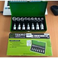 Gambar Tekiro kunci sock bintang dan L bintang set 16 pcs Dr 1/2" inch dari Teknik Tools Glodok undefined 4 Tokopedia