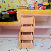 Gambar kitchen set pesanan bapak Chandra harapan jaya Bekasi - Merah Muda dari Kitchen set Farganz undefined 3 Tokopedia