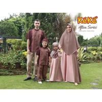 Gambar READY KEKE SARIMBIT KELUARGA ALIZA SERIES - SOFT PINK / DARK MILO dari Butik Naila undefined 1 Tokopedia