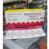 Gambar Vitamin Program Hamil Folavit 400 mg dari apotek kiddy makassar undefined 1 Tokopedia