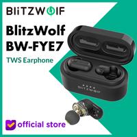 Gambar BlitzWolf BW FYE7 TWS Wireless Earphone Headset Bluetooth Earbuds - Hitam dari BlitzWolf Indonesia undefined 1 Tokopedia