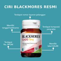 Gambar Blackmores CoQ10 75mg BPOM Kalbe - 30 Kapsul Lunak untuk Mencegah Penyakit Jantung & Tekanan Darah Tinggi Bonus Kotak Obat dari Vitamin Factory undefined 2 Tokopedia