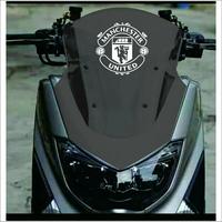 Gambar STIKER CUTTING STICKER VISOR MOTOR/MOBIL MANCHESTER UNITED MU dari Indo whekal undefined 1 Tokopedia