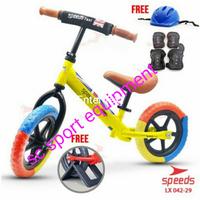 Gambar Sepeda Anak Speeds Free Helm+Deker Full Set - Merah, allsize dari Sc sport equipment undefined 4 Tokopedia