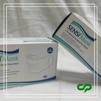 Gambar Masker Sensi Mask (3-Ply) Earloop 50pcs Ori 100% dari Chickenpappa undefined 1 Tokopedia