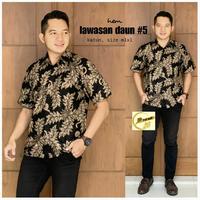 Gambar Hem batik kombinasi mataram dari abiguna_pekalongan undefined 3 Tokopedia