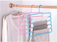 Gambar Gantungan Baju Hemat Tempat - Hanger 5 in 1 Lemari Pakaian dari Aurel Babyshop undefined 1 Tokopedia