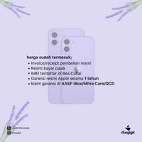 Gambar Apple iPhone 12 mini Resmi Pajak - Hijau, 128 gb dari iSegigit undefined 4 Tokopedia