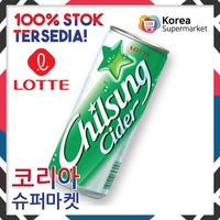 Gambar Lotte Chilsung Cider 250ml/Minuman Soda Rasa Lemon Asli Korea dari Java Super Food Banten undefined 2 Tokopedia