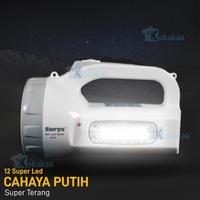 Gambar Surya Lampu Emergency SHT L163 1W + 12SMD Rechargeable Tahan 12 Jam dari Kokakaa undefined 2 Tokopedia