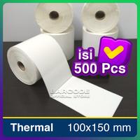 Gambar CODESHOP KERTAS LABEL THERMAL 100 X 150mm EKSPEDISI PENGIRIMAN BARANG 4"x6" dari Barcode Store Solutions undefined 5 Tokopedia