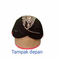 Gambar Blangkon jogja alusan murah motif kembang kates(bisa dilipat) - Hijau, 9 dari Gerai_esblangkon undefined 3 Tokopedia
