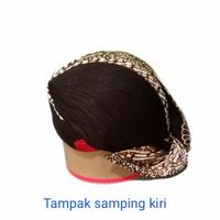 Gambar Blangkon jogja alusan murah motif kembang kates(bisa dilipat) - Hijau, 9 dari Gerai_esblangkon undefined 2 Tokopedia