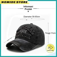 Gambar Topi Pria Import Baseball Cap Trucker Keren Cowok Dewasa Jeans Denim - HTT-2 BLACK dari NOMIDE STORE undefined 4 Tokopedia