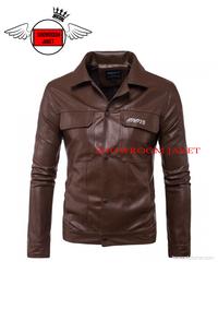 Gambar JAKET KULIT JAKET KULIT PU JAKET PRIA JAKET CASUAL FORMAL - M, Cokelat dari SHOWROOM JAKET undefined 1 Tokopedia