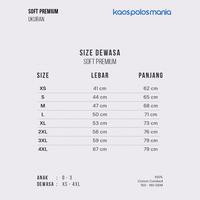 Gambar Sablon Custom Satuan Bebas Desain Kaos KPM Apparel Soft Premium 30S - XS, 10*10 dari Kaos Polos Mania undefined 5 Tokopedia