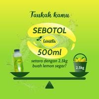 Gambar LEMOTA Sari Lemon Murni - 500ml dari My Herbal Store Official undefined 3 Tokopedia