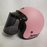 Gambar helm retro bogo jpn pink pastel dop - KC CMBUNG CLEAR, XL dari VICTORY HELM undefined 4 Tokopedia