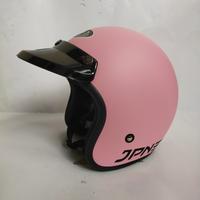 Gambar helm retro bogo jpn pink pastel dop - KC CMBUNG CLEAR, XL dari VICTORY HELM undefined 5 Tokopedia