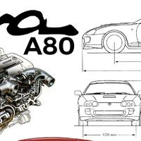 Gambar Poster Vintage Mobil Balap Toyota Supra A80 Cutaway ukuran A3 dari Nebula Shop.id undefined 4 Tokopedia