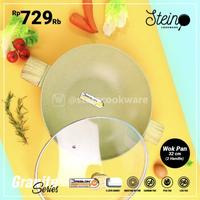 Gambar STEIN Cookware PAKET CARRARA Set Wok Pan & Sauce Pan Granite Greblon - PAKET CARRARA dari Sajun Electronic Serpong undefined 4 Tokopedia