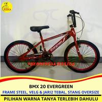 Gambar Sepeda Anak BMX 20 Evergreen - Merah dari Toko Sepeda Jessica undefined 2 Tokopedia