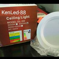 Gambar Lampu Led downlight Mini IB 3w/3watt Panel Light Inbow Ceiling Plafon - Kuning dari KenLed-88 undefined 4 Tokopedia