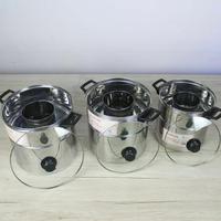 Gambar Dandang Bakso 28cm Panci Dandang Stainless Steel Plus Tutup Kaca - D20 dari silvia cell surabaya undefined 2 Tokopedia