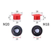 Gambar Baut Risk Tutup Crank/Engkol sepeda variasi ukuran M18 Hollowtech 2 - Hitam dari urdasi official undefined 5 Tokopedia