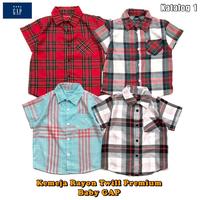 Gambar Kemeja Anak Laki-Laki 2 3 4 5 Tahun - Merah abu, 3 tahun dari Baju Anak dan Bayi Mamiyo undefined 1 Tokopedia