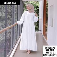 Gambar BISA COD BAJU GAMIS DRESSTILE DRESS BAJU PESTA BAJU LEBARAN MAKASSAR - Abu-abu dari HAWAMARKETT undefined 5 Tokopedia