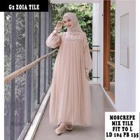 Gambar BISA COD BAJU GAMIS DRESSTILE DRESS BAJU PESTA BAJU LEBARAN MAKASSAR - Abu-abu dari HAWAMARKETT undefined 4 Tokopedia