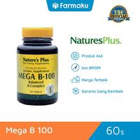 Gambar Natures Plus Mega B-100 Sustained Release Isi 60 Tablet dari Farmaku undefined 1 Tokopedia