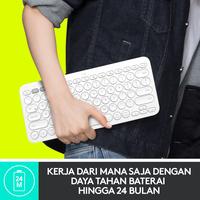 Gambar Logitech Bluetooth Keyboard K380 , K 380 , K-380 - Biru dari Aquarius Ofc undefined 2 Tokopedia