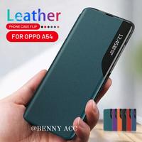 Gambar Case Oppo A54 Flip Leather Phone Case Magnetic - Hitam dari Benny Acc undefined 1 Tokopedia