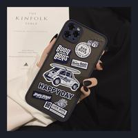 Gambar Hybrid Soft Case iPhone 7 8 X XR SE Sticker Label Trendy Buoy Boys - IP 11 Pro Max dari Lunox Gadget undefined 2 Tokopedia