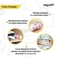 Gambar Pewangi Kulkas Bentuk Telur Anti Bakteri | Pewangi Lemari Baju - Hijau dari Regashi.id undefined 3 Tokopedia