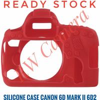 Gambar Silicone Case Canon 6D Mark II Sarung Kondom Silicon Karet 6D2 MarkII Soft Pouch 2 - Hitam dari RW Camera undefined 5 Tokopedia