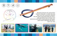 Gambar Speargun Panah Ikan Gold130 HSL Paser Ikan Lombok Speargun 2 rubber dari LoadThe team undefined 4 Tokopedia