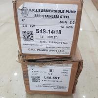 Gambar POMPA SUBMERSIBLE 4" CRI 7.5 HP 3 PHASE 14M³ MAX 119 M 2" S4S-14/18 dari Dokter Pompa Express undefined 3 Tokopedia