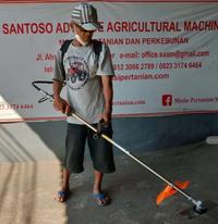 Gambar Mesin potong rumput gendong 2T - 49CC dari SAAM Toko Pertanian Jember undefined 2 Tokopedia