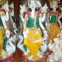 Gambar patung fiber dewi saraswati dari Surabhi store undefined 2 Tokopedia