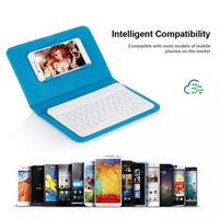 Gambar KEYBOARD MINI BLUETOOTH FOR MOBILE PHONE TABLET SMART TV LEATHER CASE - PINK MINI dari AKSESORIS MOBIL SHOP88 undefined 4 Tokopedia