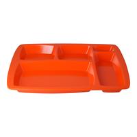 Gambar Baki Makan Sekat 5 Melamine 3231 Hoover Melamine - Kopi Susu dari Hoover Melamine undefined 5 Tokopedia