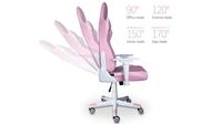 Gambar 1STPLAYER GAMING CHAIR FD-GC1 / FD-GC-1 (PINK ) Kursi Gaming dari GamingGearIndo undefined 4 Tokopedia