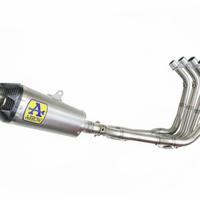 Gambar knalpot arrow titanium full system under belly kawasaki ninja zx25r dari MANSMXSTORE undefined 3 Tokopedia